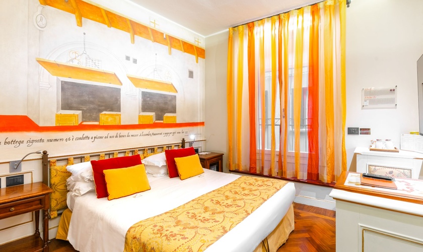 Classic double room Art Hotel Commercianti Bologna Classic double room Art Hotel Commercianti Bologna