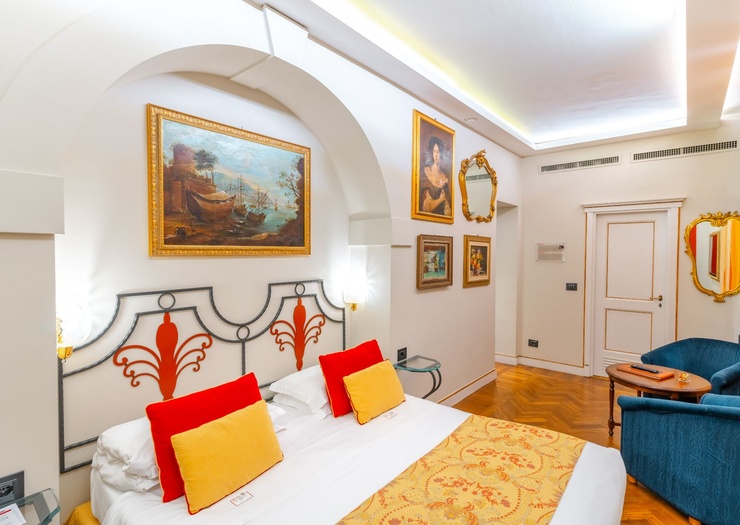 Classic double room Art Hotel Commercianti Bologna Classic double room Art Hotel Commercianti Bologna