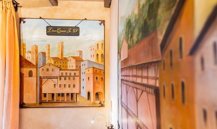 Deluxe double room with terrace  Art Hotel Commercianti Bologna