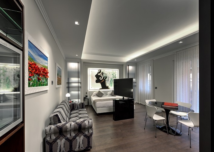 Luxury apartments  Art Hotel Commercianti Bologna