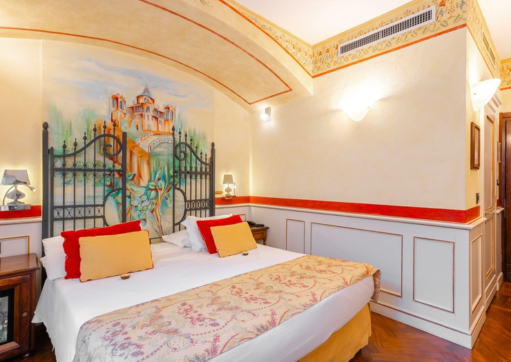Deluxe Double Room Art Hotel Commercianti Bologna Deluxe Double Room Art Hotel Commercianti Bologna
