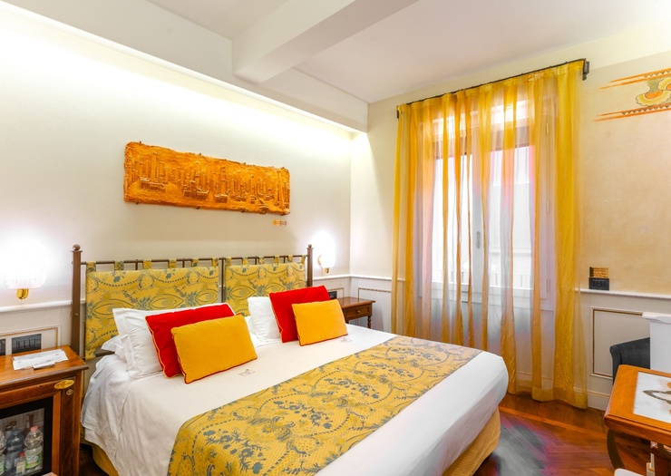 Classic double room Art Hotel Commercianti Bologna Classic double room Art Hotel Commercianti Bologna
