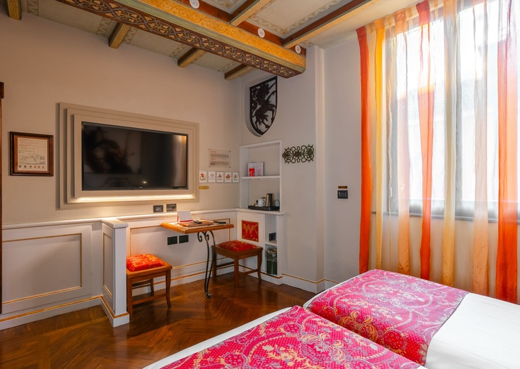 Deluxe Double Room Art Hotel Commercianti Bologna Deluxe Double Room Art Hotel Commercianti Bologna