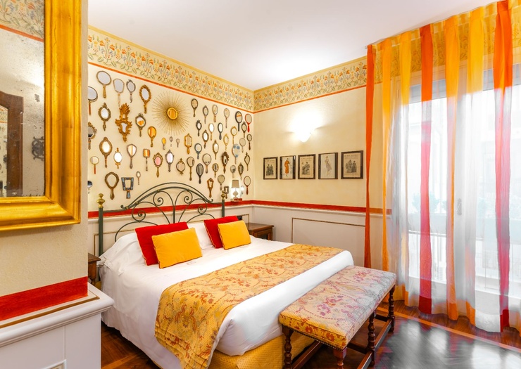 Deluxe Double Room Art Hotel Commercianti Bologna Deluxe Double Room Art Hotel Commercianti Bologna