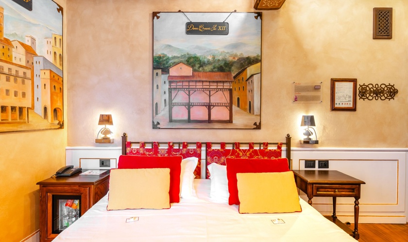 Deluxe Double Room with Terrace Art Hotel Commercianti Bologna Deluxe Double Room with Terrace Art Hotel Commercianti Bologna