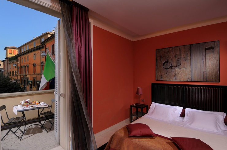 Deluxe room balcony art hotel novecento bologna Deluxe room balcony art hotel novecento bologna