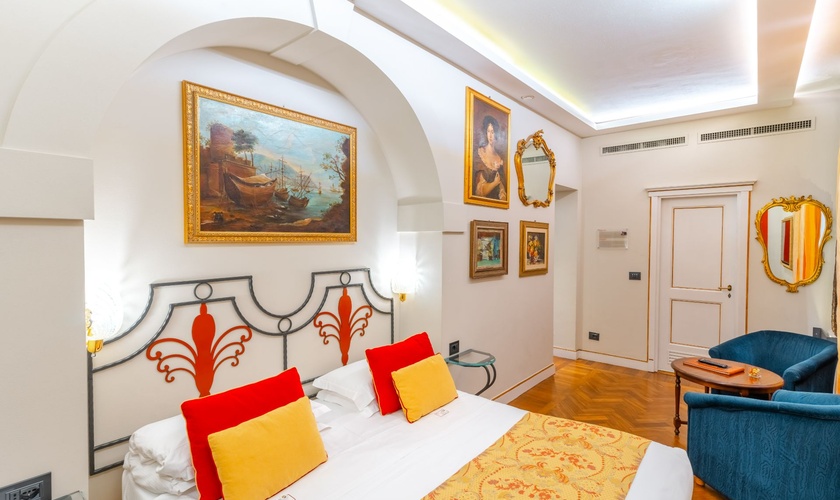 Classic double room Art Hotel Commercianti Bologna Classic double room Art Hotel Commercianti Bologna