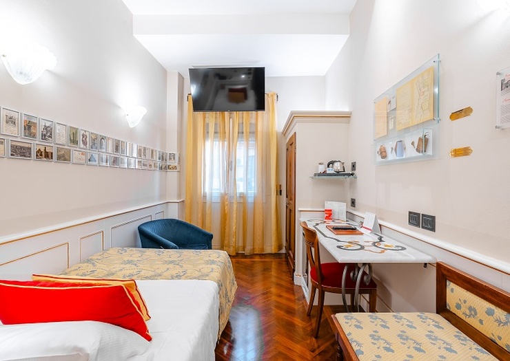 Single Room Art Hotel Commercianti Bologna Single Room Art Hotel Commercianti Bologna
