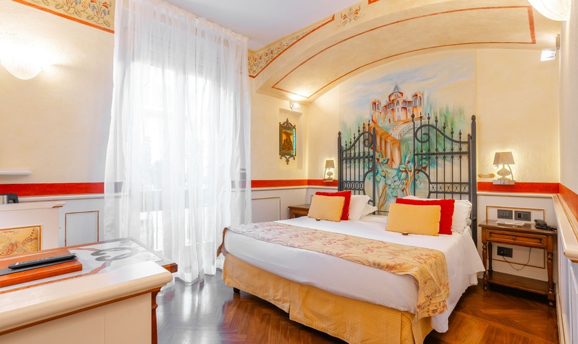 Deluxe Double Room Art Hotel Commercianti Bologna Deluxe Double Room Art Hotel Commercianti Bologna