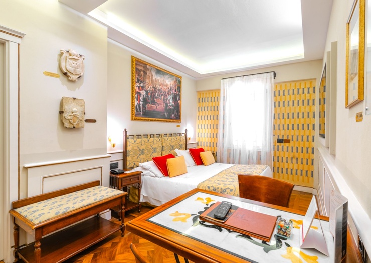 Classic double room Art Hotel Commercianti Bologna Classic double room Art Hotel Commercianti Bologna