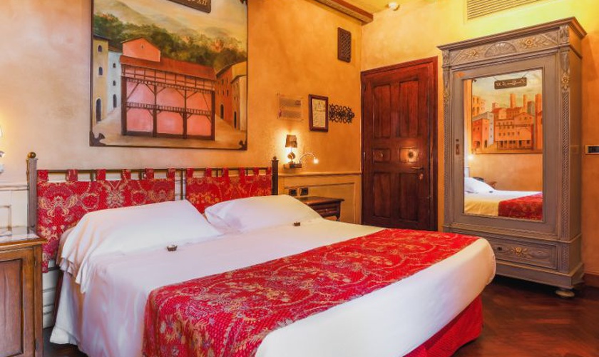 Deluxe double room with terrace  Art Hotel Commercianti Bologna