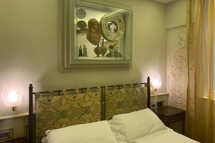Classic double room art hotel commercianti bologna Classic double room art hotel commercianti bologna
