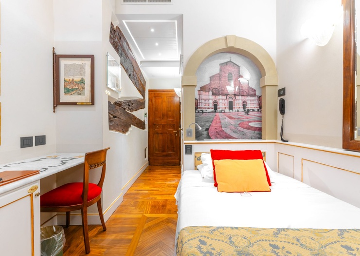 Single Room Art Hotel Commercianti Bologna Single Room Art Hotel Commercianti Bologna