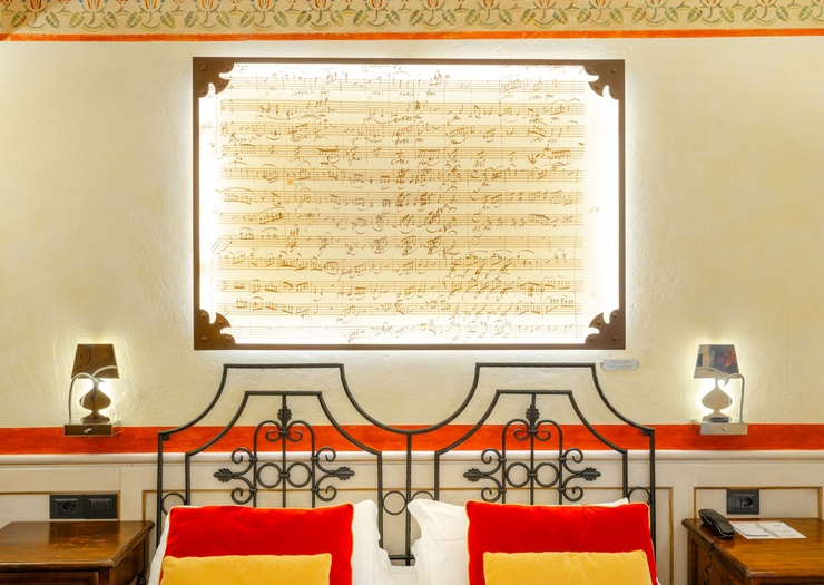 Deluxe Double Room with Terrace Art Hotel Commercianti Bologna Deluxe Double Room with Terrace Art Hotel Commercianti Bologna