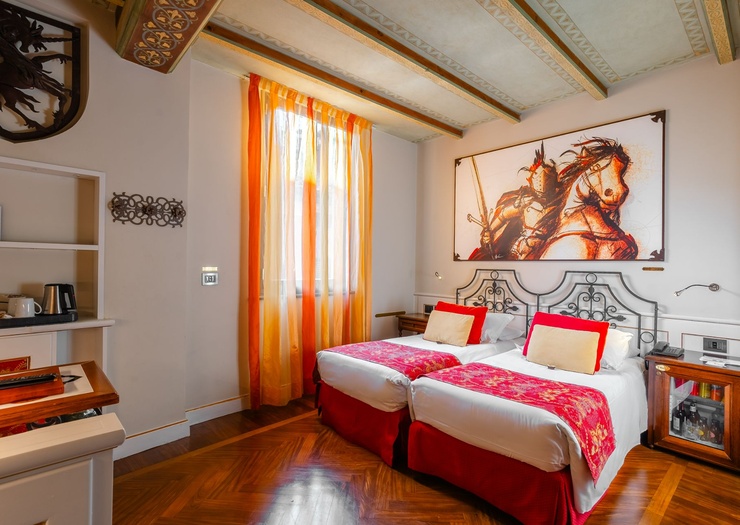 Deluxe Double Room Art Hotel Commercianti Bologna Deluxe Double Room Art Hotel Commercianti Bologna