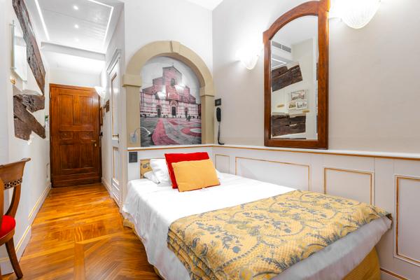 Single Room Art Hotel Commercianti in Bologna Single Room Art Hotel Commercianti in Bologna