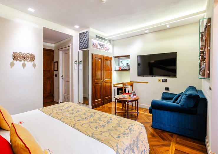 Deluxe Double Room Art Hotel Commercianti Bologna Deluxe Double Room Art Hotel Commercianti Bologna