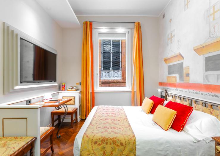 Classic double room Art Hotel Commercianti Bologna Classic double room Art Hotel Commercianti Bologna