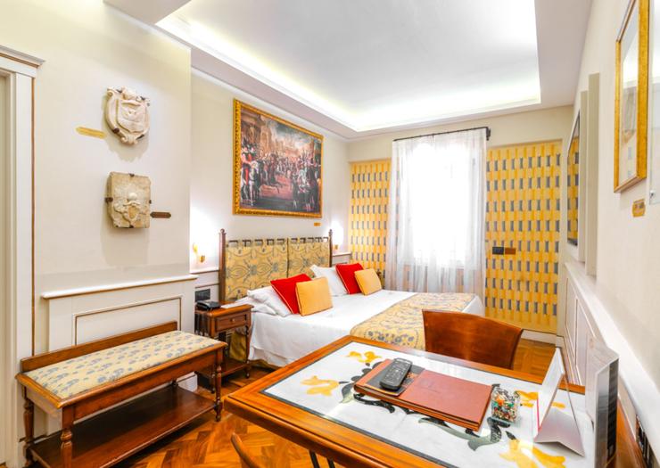Classic double room Art Hotel Commercianti Bologna Classic double room Art Hotel Commercianti Bologna