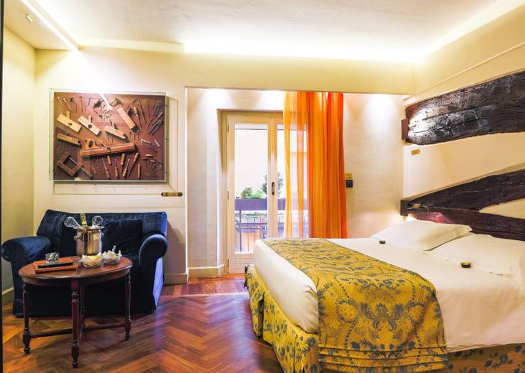 Deluxe Double Room Art Hotel Commercianti Bologna Deluxe Double Room Art Hotel Commercianti Bologna