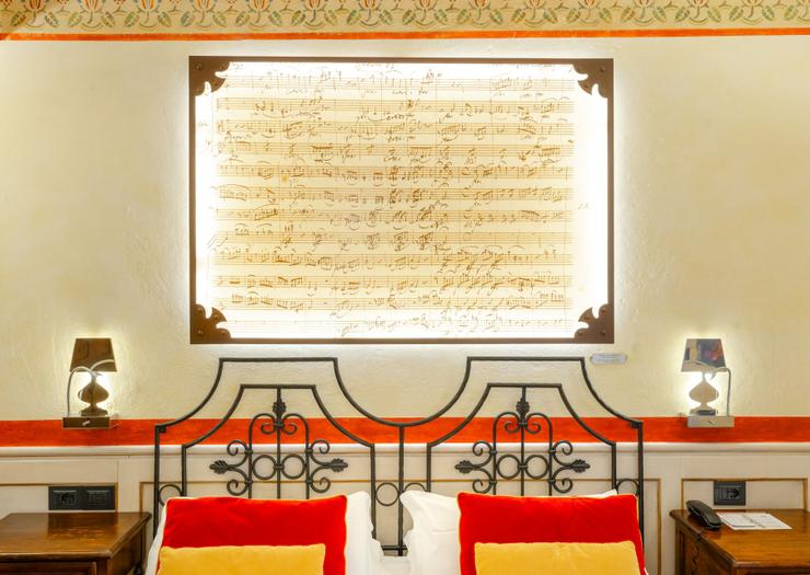 Deluxe Double Room with Terrace Art Hotel Commercianti Bologna Deluxe Double Room with Terrace Art Hotel Commercianti Bologna