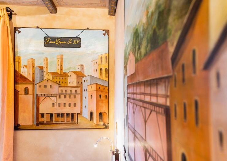 Deluxe Double Room with Terrace Art Hotel Commercianti Bologna Deluxe Double Room with Terrace Art Hotel Commercianti Bologna
